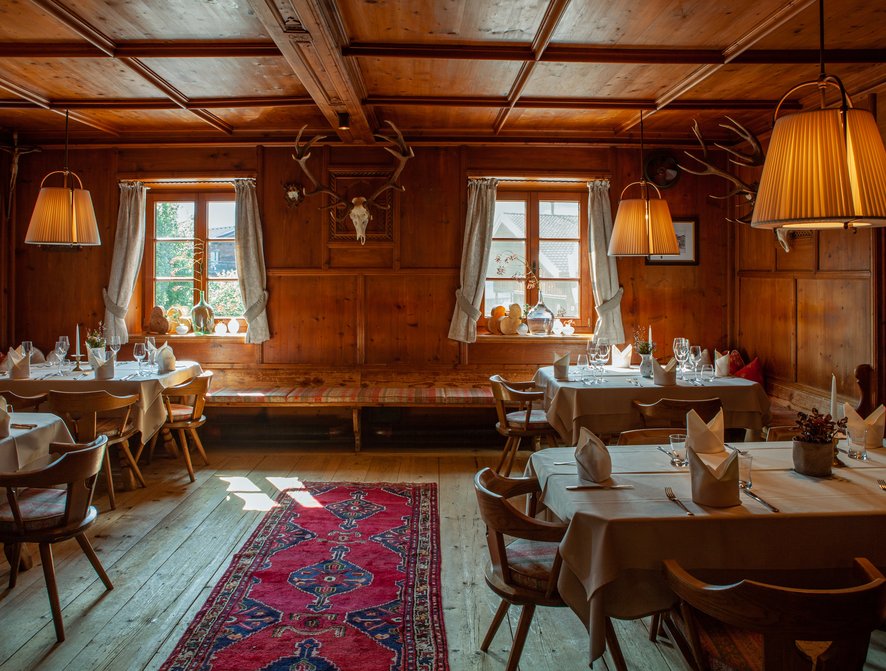 traditionelle Stube im Hotel zur Post in Alpbach